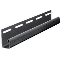 J-профиль для сайдинга FINEBER, графит