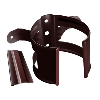 Кронштейн желоба Grand Line, шоколадно-коричневый