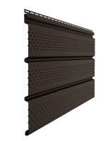 Софит DOCKE STANDARD перфорированный, шоколад