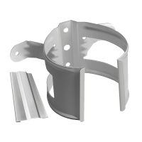 Кронштейн желоба Grand Line, сигнальный белый