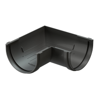 Угловой элемент универсальный DOCKE STANDARD, серый