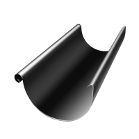 Желоб водосточный Grand Line 3м, глубокий черный