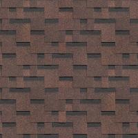 Гибкая черепица DOCKE Тетрис, коричневый