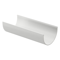 Желоб водосточный DOCKE STANDARD 2м, белый