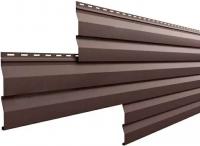 Сайдинг МП Корабельная доска, коричневый