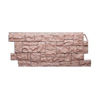 Фасадные панели FINEBER Камень дикий, терракотовый