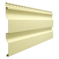 Сайдинг DOCKE Ко­ра­бель­ный брус D4.5D, лимон