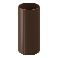 Труба водосточная DOCKE STANDARD 1м, светло-коричневый