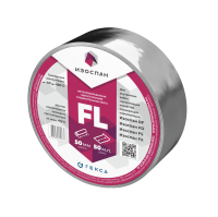 Скотч металлизированный Изоспан FL, 50м