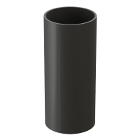 Труба водосточная DOCKE STANDARD 1м, серый