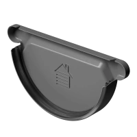 Заглушка желоба DOCKE STAL PREMIUM, графит