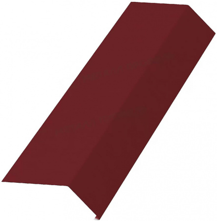 Планка карнизная МП, коричнево-красный