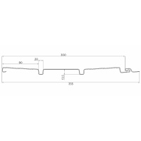 Софит FINEBER с перфорацией, белый