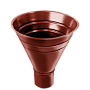 Воронка водосборная Grand Line, медно-коричневый