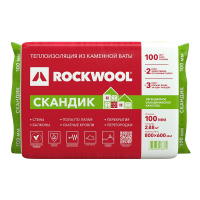 Утеплитель Rockwool Лайт Баттс Скандик, 100мм