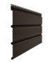 Софит DOCKE STANDARD центральная перфорация, шоколад Софит DOCKE STANDARD центральная перфорация, шоколад