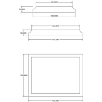 Рустовый камень ForPRO РК3-350х450х50