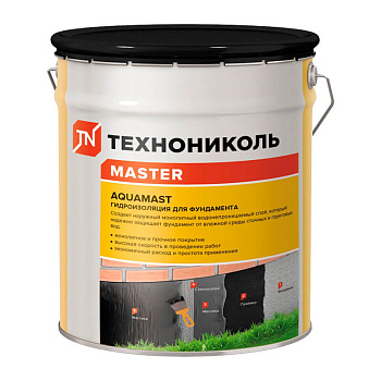 Мастика для фундамента Aquamast, 18кг