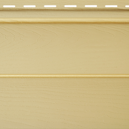 Сайдинг FINEBER Блок-хаус, кремовый